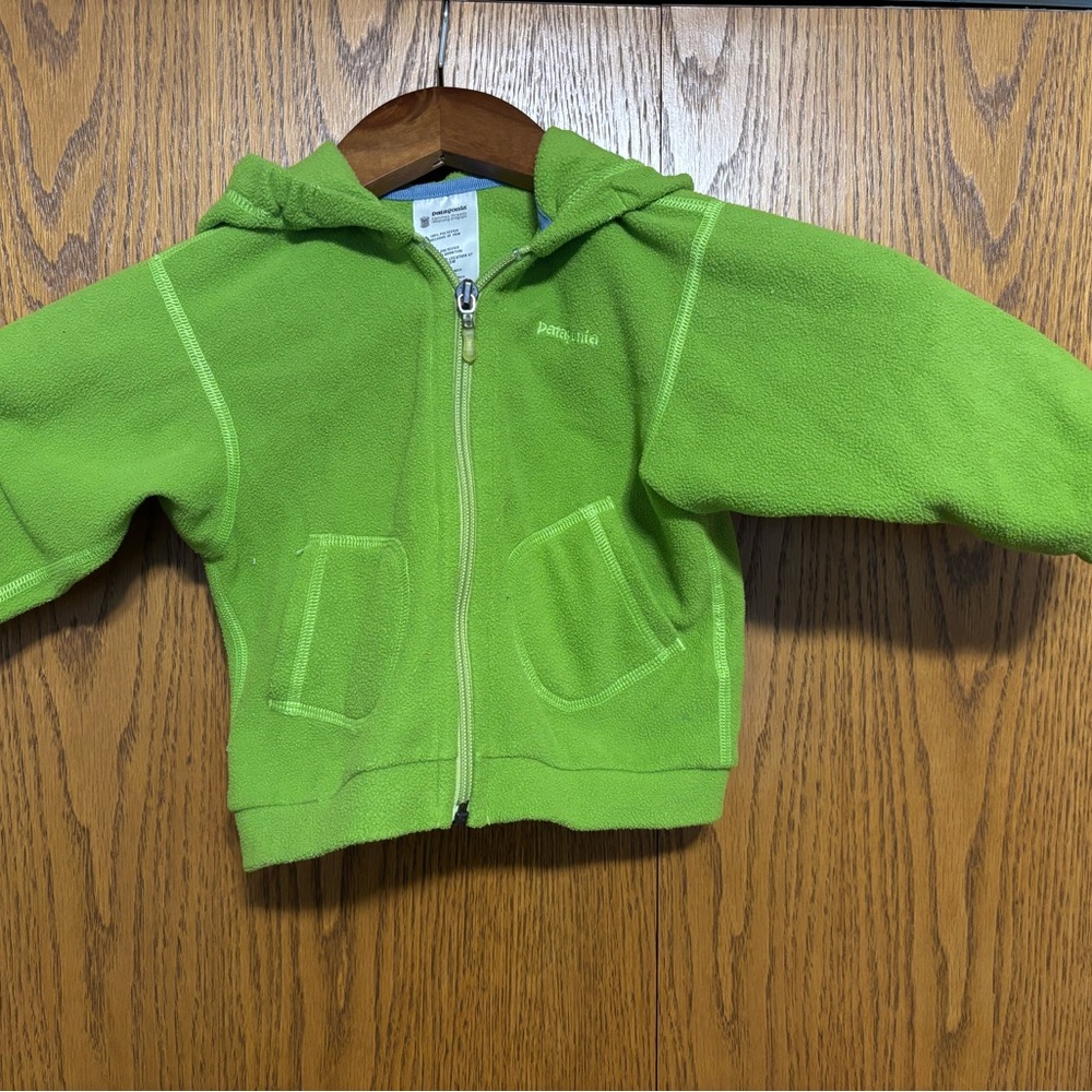 Patagonia Green Kids Hoodie by